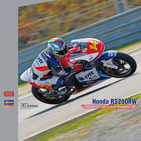 Plastic model motorcycle...