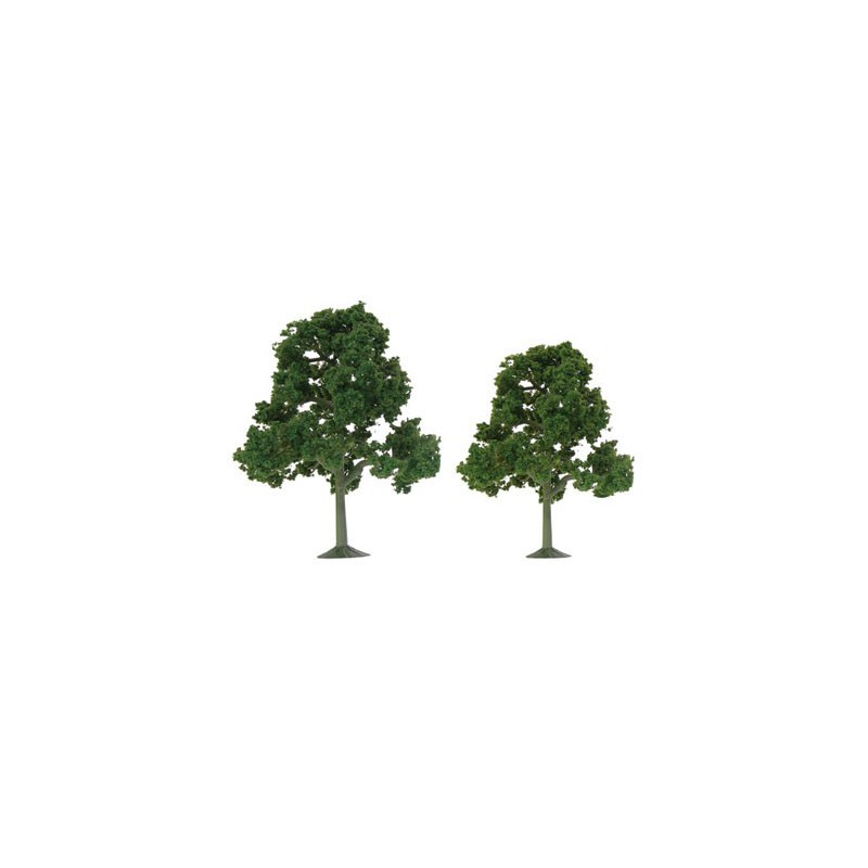 Tree with deciduous leaf trees 50 to 62mm - scale n | Scientific-MHD