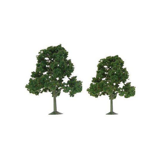 Tree with deciduous leaf trees 50 to 62mm - scale n | Scientific-MHD