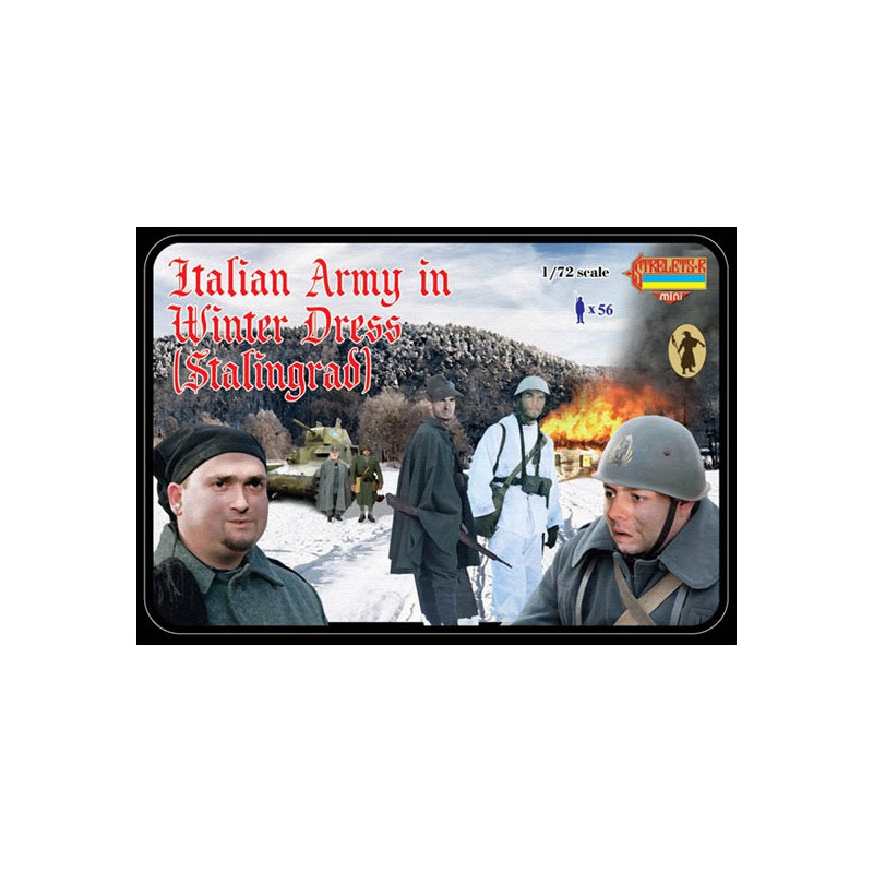 Italian Winter Army Figurine 1/72 | Scientific-MHD