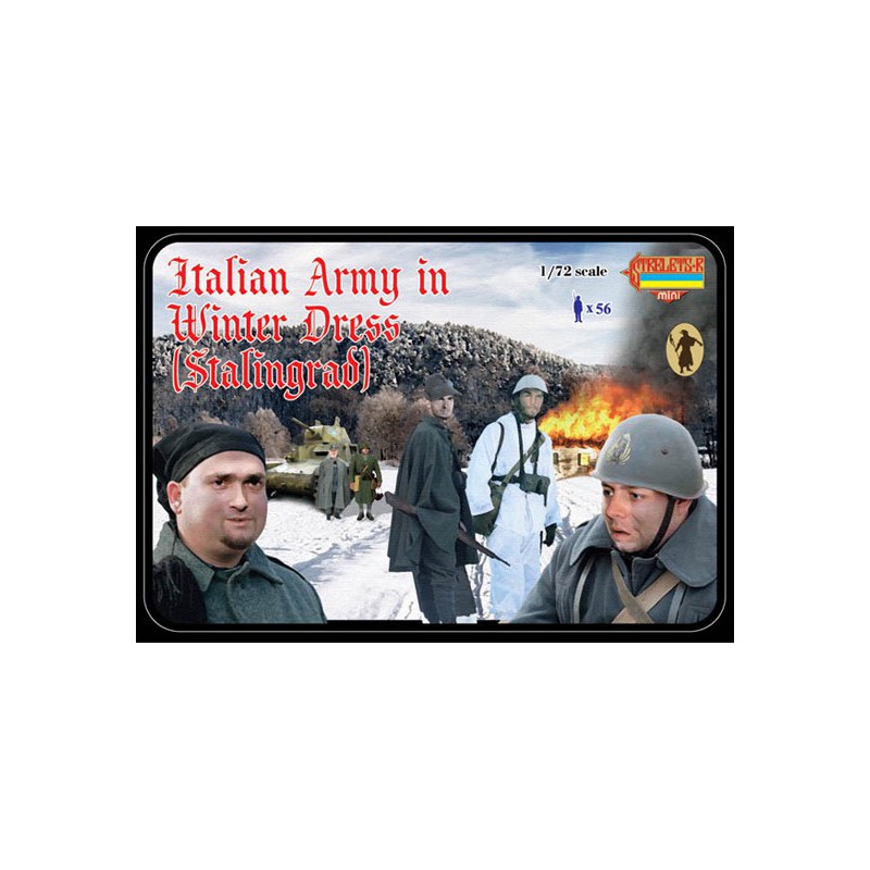 Italian Winter Army Figurine 1/72 | Scientific-MHD