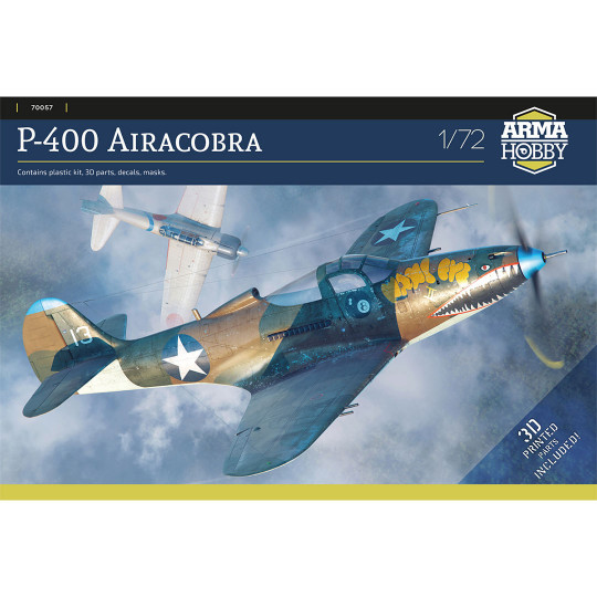 Plastic model aircraft P-400 Airacobra 1:72 Plastic model aircraft...