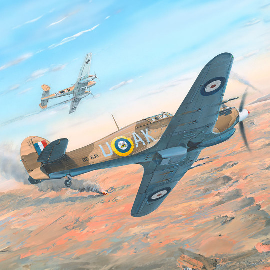 Hurricane Mk. IIc/Trop 1:48 plastic model aircraft Hurricane Mk. IIc/Trop 1:48...