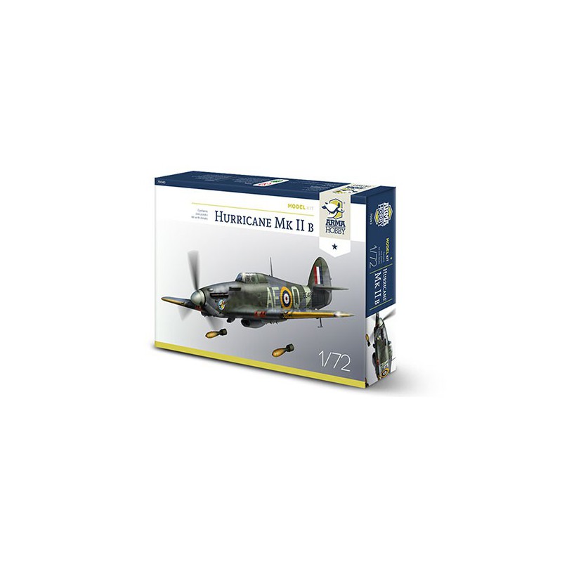 Hurricane MK II B plastic plane model 1/72 | Scientific-MHD