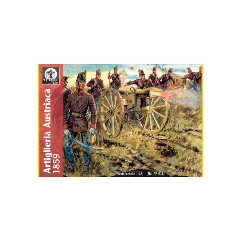 Artil figurine. Austrian 1859 1/72 | Scientific-MHD