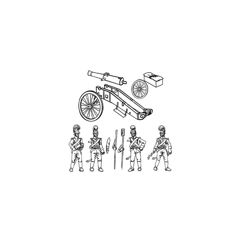 Wattumberg 1/72 artillery figurine | Scientific-MHD