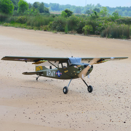 Giant Scale CESSNA BIRD DOG "Chickenman" 70-125cc ARF radio-controlled thermal aircraft Giant Scale CESSNA BIRD DOG...