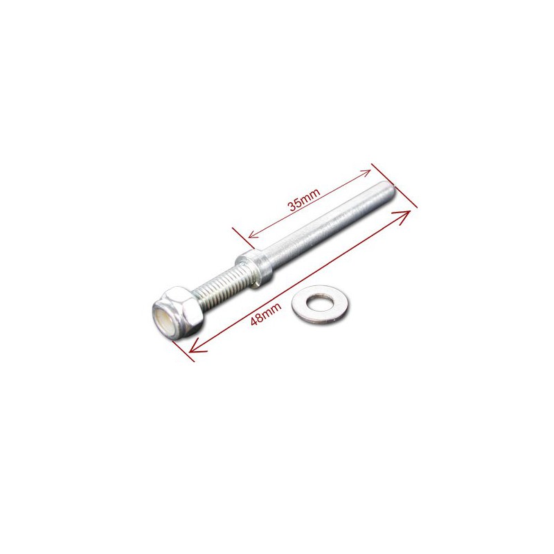 Accessory for radio -controlled airplane 4mm wheel axes for aluminum train (2 pcs) | Scientific-MHD