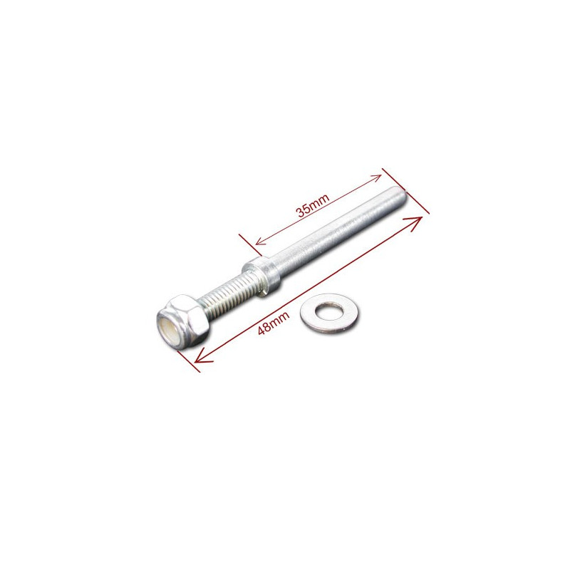 Accessory for radio -controlled airplane 4mm wheel axes for aluminum train (2 pcs) | Scientific-MHD