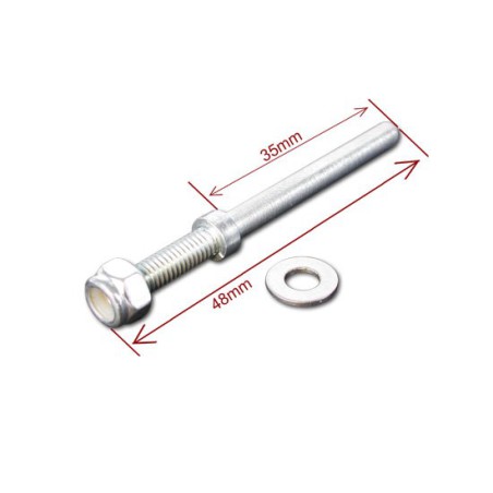 Accessory for radio -controlled airplane 4mm wheel axes for aluminum train (2 pcs) | Scientific-MHD Accessory for radio -controlled airplane 4mm wheel axes for aluminum train (2 pcs) | Scientific-MHD