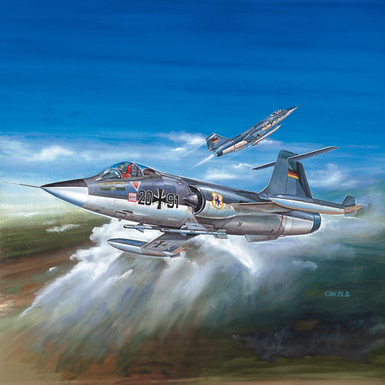 Plastic model aircraft...