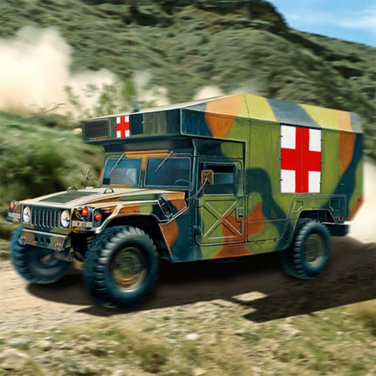 Plastic tank model M997 Ambulance 1:35 Plastic tank model M997...