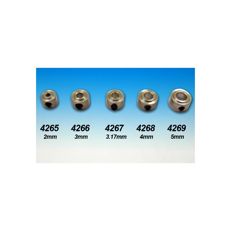 Embedded accessory aluminum stop ring 2mm (10pcs) | Scientific-MHD