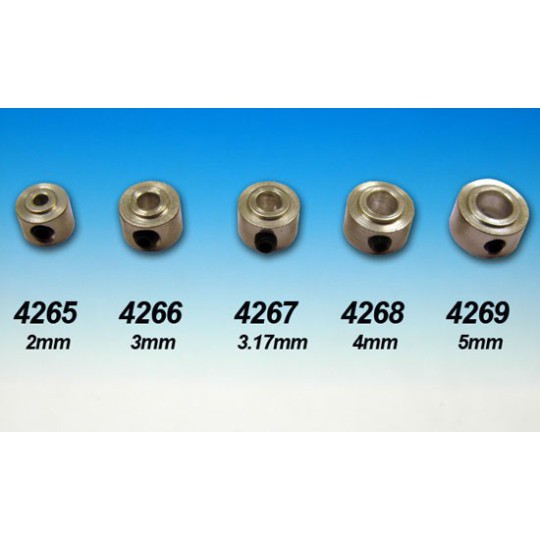 Embedded accessory Aluminum stop ring 5mm (10pcs) | Scientific-MHD
