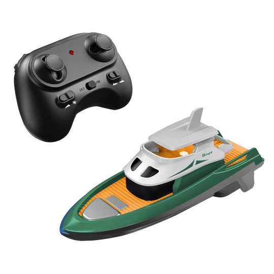 Radio-controlled electric boat Mini Yacht Green RTR Radio-controlled electric...