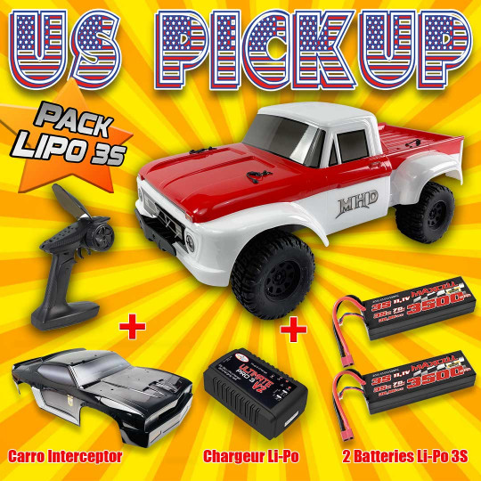 Draft car -controlled car US PICK UP Combo 3S 1/10 XL Draft car -controlled car...