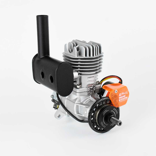EPHIL 20cc PRO single-cylinder side-exit petrol aircraft engine with starter motor EPHIL 20cc PRO...