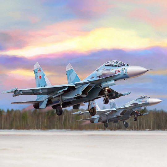Plastic model kit Sukhoi...