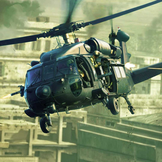 Plastic model helicopter...