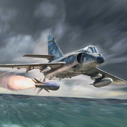 Plastic model aircraft SUPER ETENDARD 1:48 Plastic model aircraft...