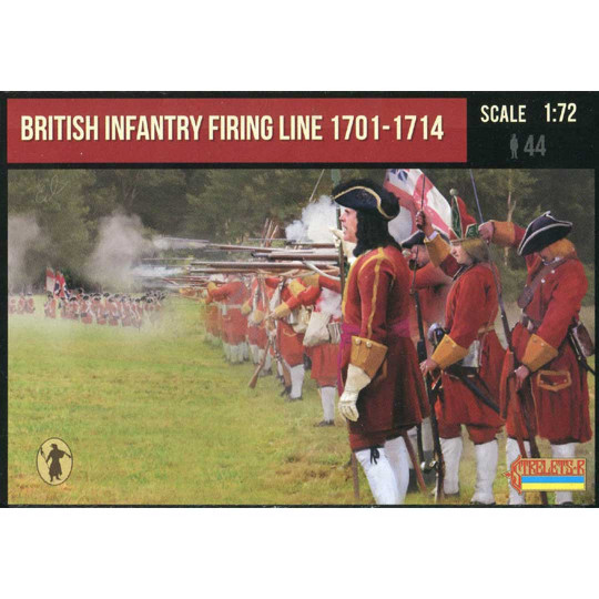 British infantry firing...