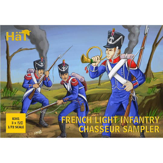 Figurine FRENCH LIGHT INFANTRY CHASSEUR (sampler) 1:72 Figurine FRENCH LIGHT...