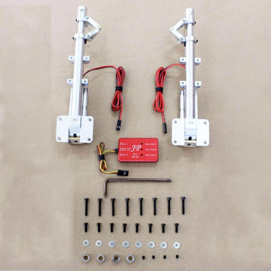 Electric retractable landing gear for Dewoitine -75 ARF Electric retractable...