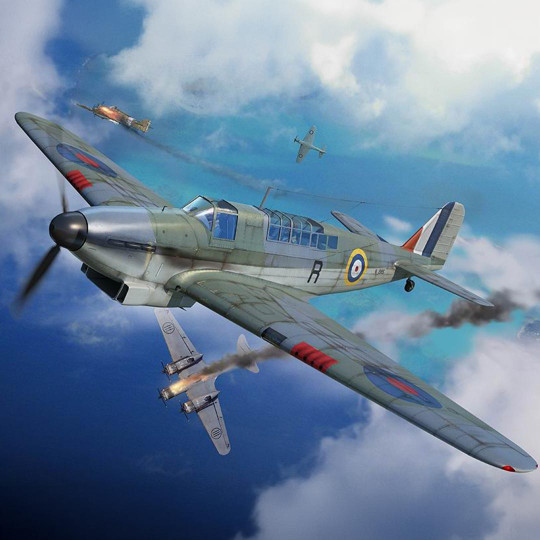 Plastic model aircraft Fairey Fulmar MK.II 1:48 Plastic model aircraft...
