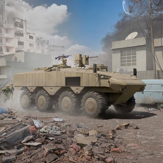 IDF Eitan Wheeled APC 1:35...