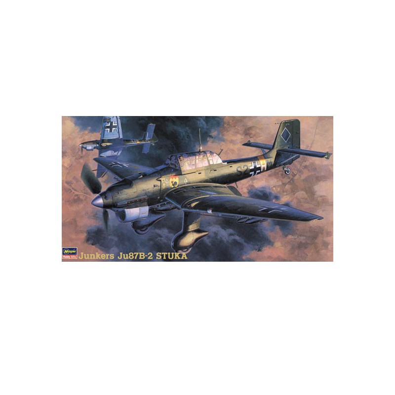 Junkers Ju87b-2 Stuka 1/48 plastic plane model | Scientific-MHD