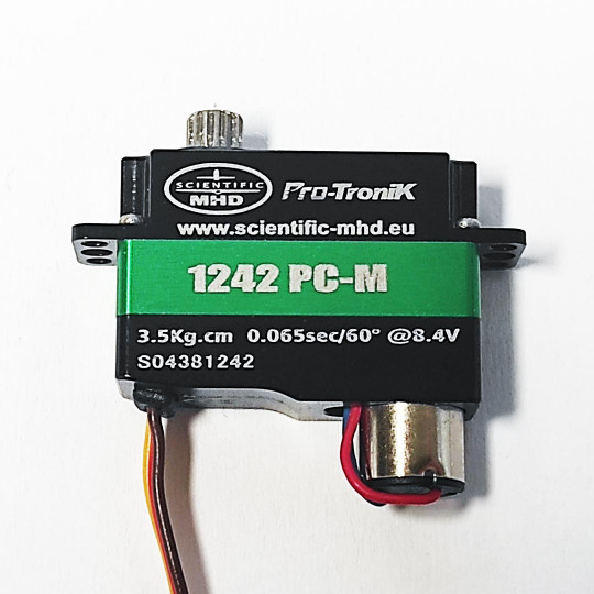 Sub Micro Digital Servo for Radio Control 1242 PC-M Protronik Sub Micro Digital Servo for...