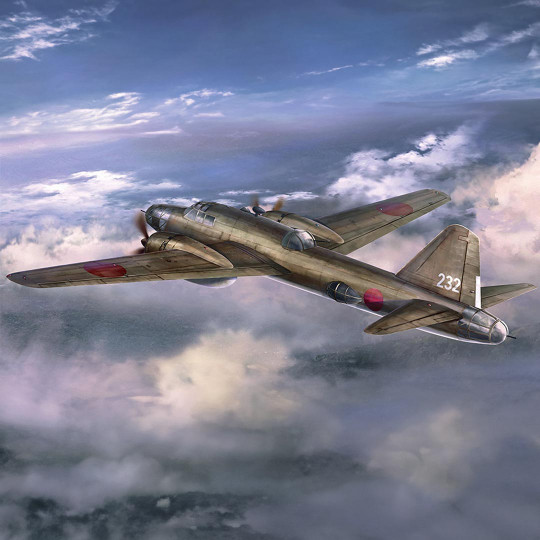 Plastic model aircraft Mitsubishi Ki67 TYPE 4 HEAVY BOMBER HIRYU (PEGGY) 1:72 Plastic model aircraft...