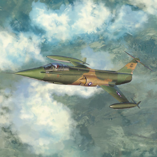 Plastic model aircraft F-104 STARFIGHTER (C Version) “VIETNAM WAR 479th Tactical Fighter Wing” 1:48 Plastic model aircraft...