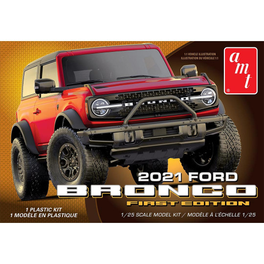 Plastic Model Car Ford Bronco 2021 First Edition 1:25 Plastic Model Car Ford...