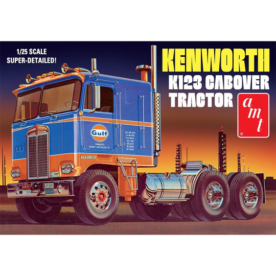 Model of plastic Kenworth...