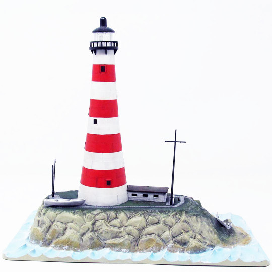 Model plastic building...