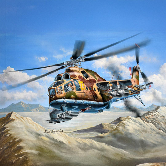 Model plastic of helicopter...