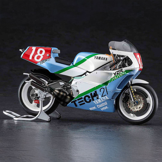 Plastic Model Motorcycle Yamaha YZR500 (0W98) “ TECH21 1988 ” 1:12 Plastic Model Motorcycle...