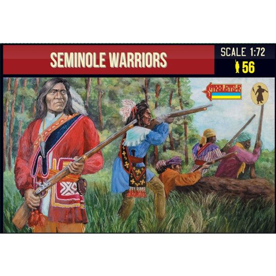 Seminole warriors figurine...