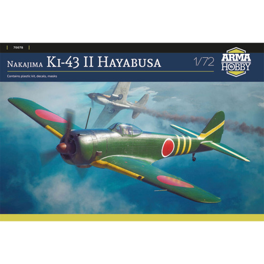 Model of Nakajima Ki-43 II...