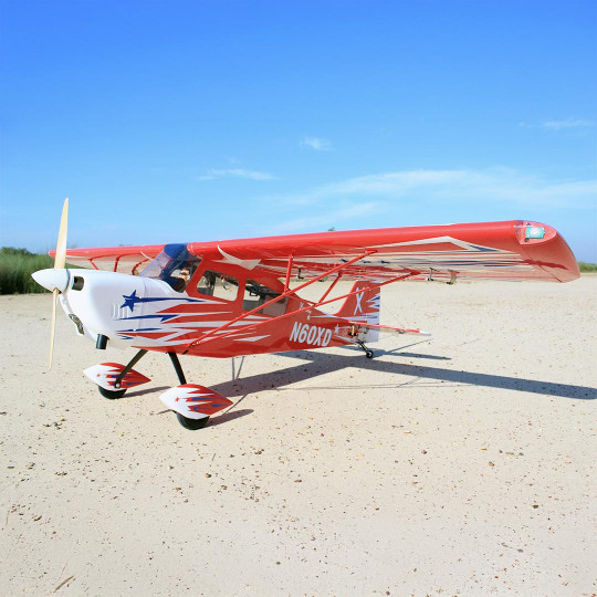 Champion Xtreme Decathlon 122” V2 ARF 60-85cc Red radio-controlled thermal plane Champion Xtreme Decathlon...