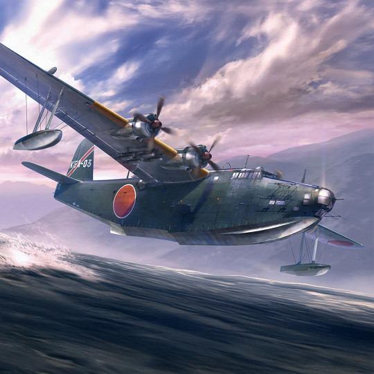 Plastic model aircraft H8K2 Type 2 Flying boat model 12 “ 901st Flying Group ” 1:72 Plastic model aircraft H8K2...
