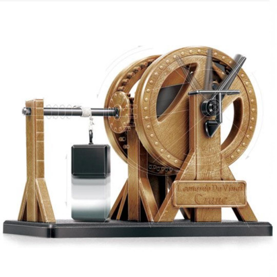 Educational plastic model da vinci leverage crane Educational plastic model...