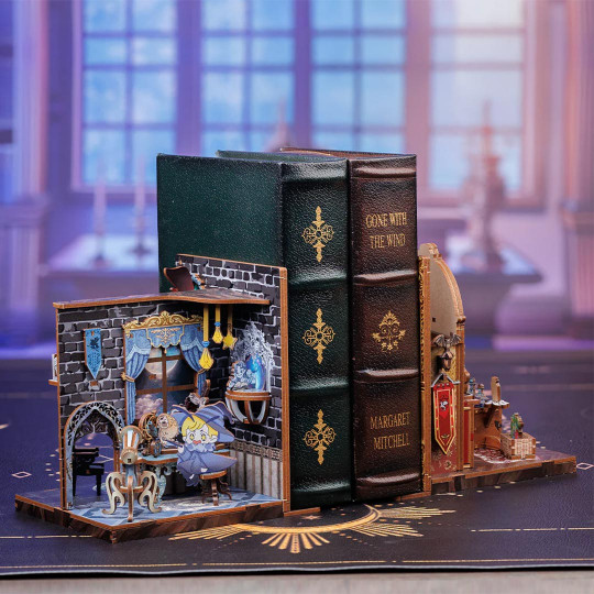 Puzzle 3D Book Nook University Of miracle Puzzle 3D Book Nook...