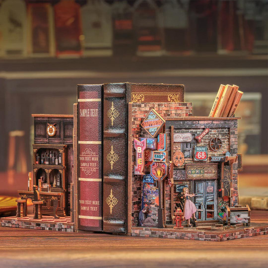 Puzzle 3D Bookends Book...
