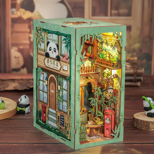 Puzzle 3D Book Nook Panda...