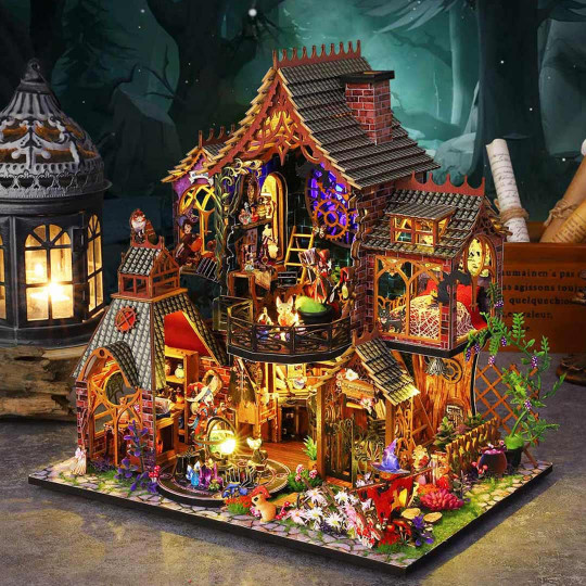Puzzle 3D miniature house...