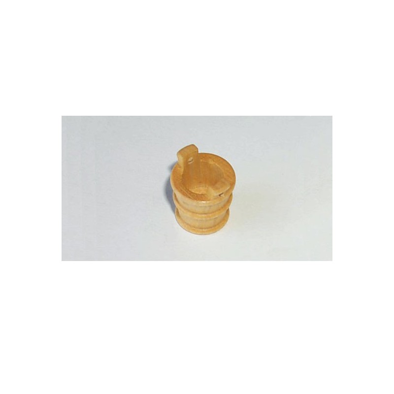 Wooden woodcake wooden buckets 12x13mm (5pcs) | Scientific-MHD