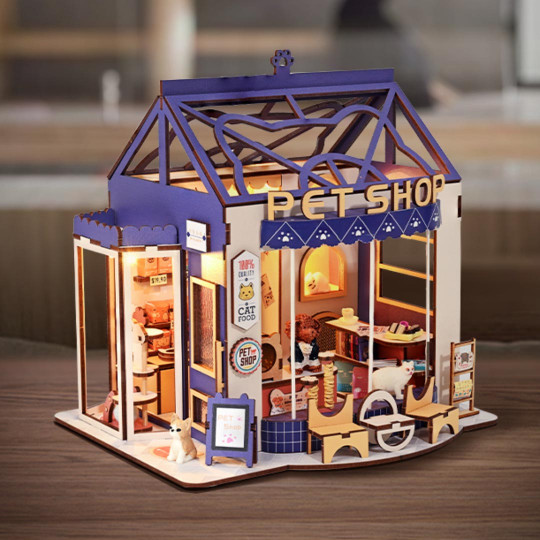 Puzzle 3D miniature house...