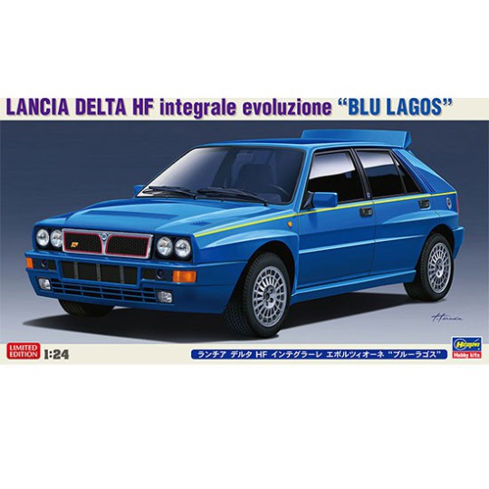 Plastic car model L. Delta HF Integrate Evo 1/24 Plastic car model L. Delta HF Integrate Evo 1/24 | Scientific-MHD